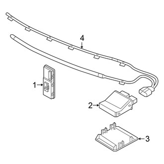 Volkswagen OE - Electrical Components (Lift Gate, Opener), (SE / SEL / SEL Premium R-Line / SEL R-Line)