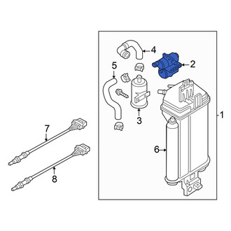 Volkswagen OE - Evaporative Emissions System Leak Detection Pump