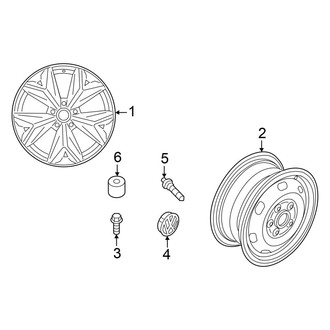 Volkswagen OE - Wheels