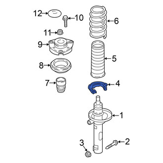 Volkswagen OE - Front Coil Spring Insulator