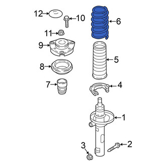 Volkswagen OE - Rear Coil Spring