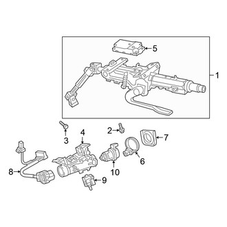Volkswagen OE - Steering Column Assembly