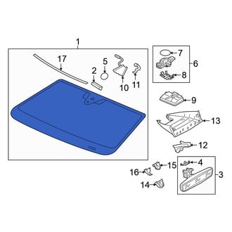 Volkswagen OE - Front Windshield