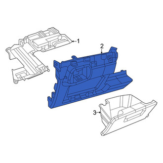 Volkswagen OE - Instrument Panel Knee Bolster