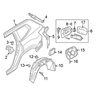 Volkswagen OE - Quarter Panel & Components