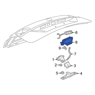 Volkswagen OE - Rear Liftgate Lift Support