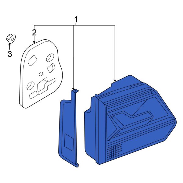 Back Up Light Assembly