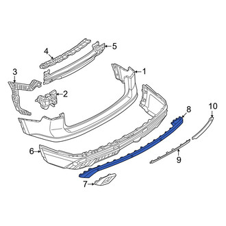 Volkswagen OE - Rear Valance Panel