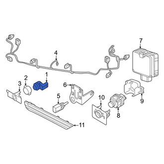 Volkswagen OE - Front Inner Parking Aid Sensor