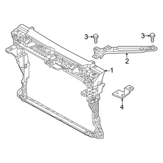 Volkswagen OE - Radiator Support