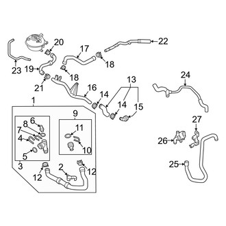 Volkswagen OE - Cooling - Hoses & Lines (Outlet)