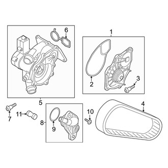 Volkswagen OE - Cooling - Water Pump