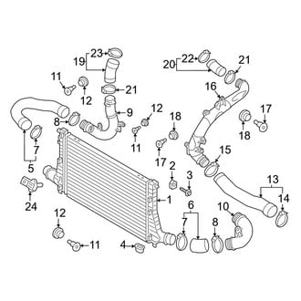 Volkswagen OE - Cooling - Intercooler