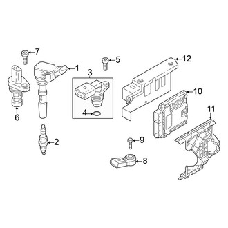 Volkswagen OE - Electrical - Ignition System (SE / SE R-Line / SEL / SEL Premium / SEL Premium R-Line / SEL R-Line 3.6L)