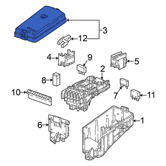 Volkswagen OE - Fuse and Relay Center Cover