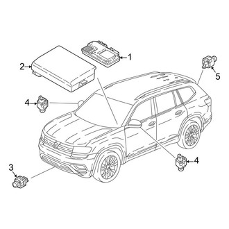 Volkswagen OE - Electrical Components (Camera System)