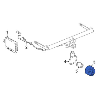 Volkswagen OE - Trailer Tow Harness Connector
