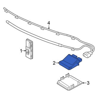 Volkswagen OE - Liftgate Control Module