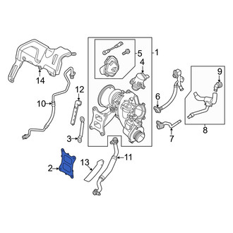 Volkswagen OE - Turbocharger Gasket