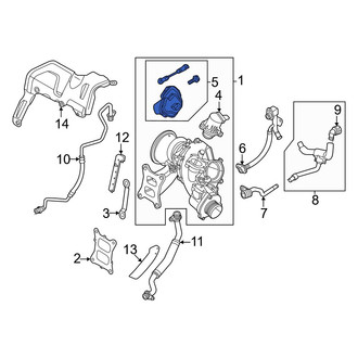Volkswagen OE - Turbocharger Wastegate Actuator