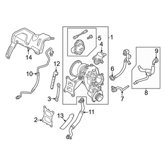 Volkswagen OE - Engine / Transaxle - Turbocharger & Components