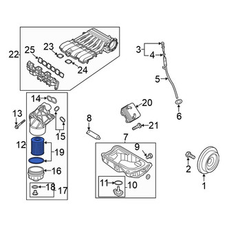 Volkswagen OE - Engine Oil Filter Element