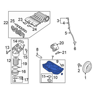 Volkswagen OE - Engine Oil Pan