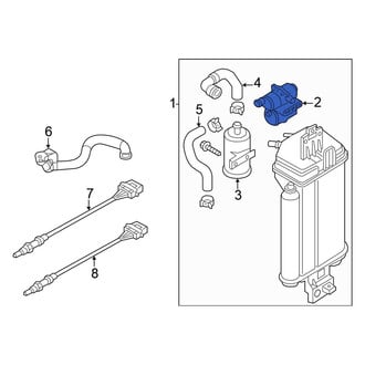 Volkswagen OE - Evaporative Emissions System Leak Detection Pump