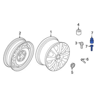 Volkswagen OE - Wheel Lock Set