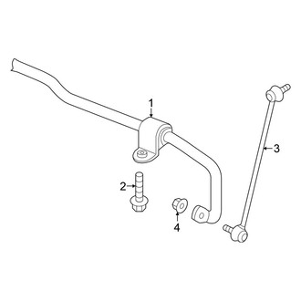 Volkswagen OE - Front Suspension - Stabilizer Bar & Components (SE / SEL / SEL Premium R-Line / SEL R-Line AWD)