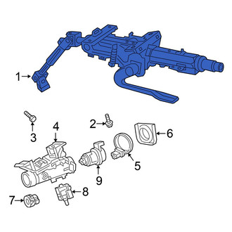 Volkswagen OE - Steering Column