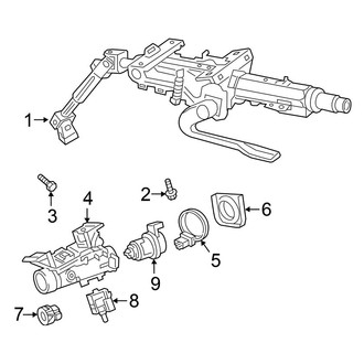 Volkswagen OE - Steering Column Assembly