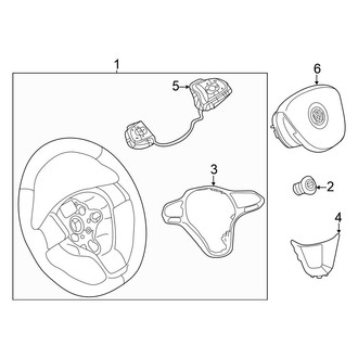 Volkswagen OE - Steering Wheel & Trim (SE)
