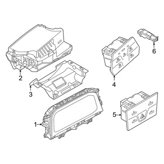 Volkswagen OE - Instrument Panel - Cluster & Switches