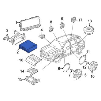 Volkswagen OE - Radio Control Unit