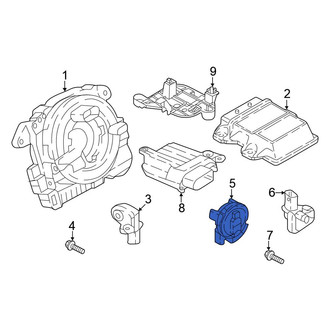 Volkswagen OE - Center Air Bag Impact Sensor