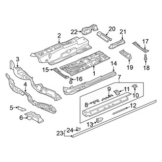 Volkswagen OE - Pillars, Rocker & Floor - Exterior Trim