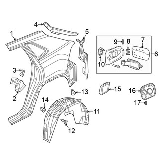 Volkswagen OE - Quarter Panel & Components