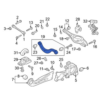 Volkswagen OE - Rear Upper Suspension Control Arm