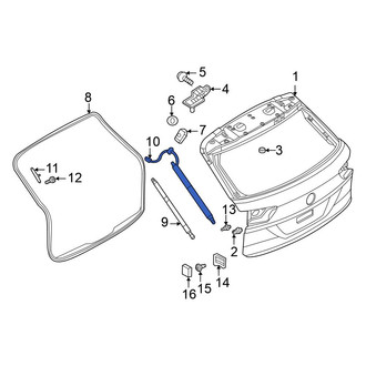 Volkswagen OE - Liftgate Lift Support