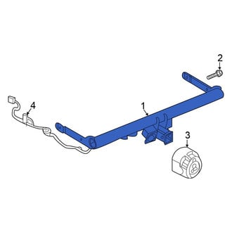 Volkswagen OE - Rear Trailer Hitch