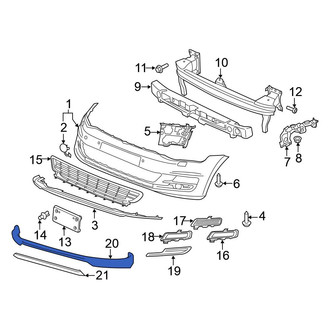 Volkswagen OE - Front Spoiler
