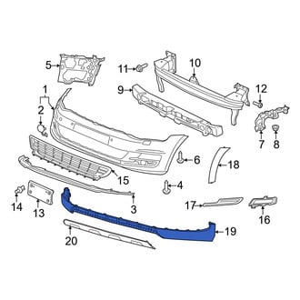 Volkswagen OE - Front Spoiler