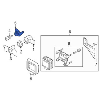 Volkswagen OE - Ambient Air Temperature Sensor Bracket