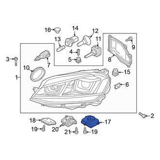 Volkswagen OE - Front Daytime Running Light Module