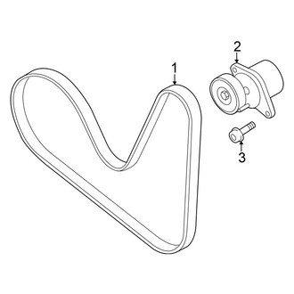 Volkswagen OE - Cooling - Belts & Pulleys (S / SE / SEL)
