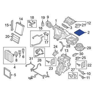 Volkswagen OE - Cabin Air Filter
