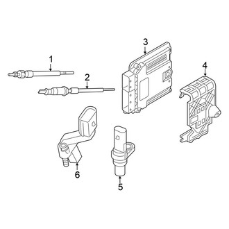 Volkswagen OE - Electrical - Ignition System (TDI S / TDI SE / TDI SEL)