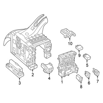 Volkswagen OE - Electrical - Fuse & Relay (Passenger Compartment)
