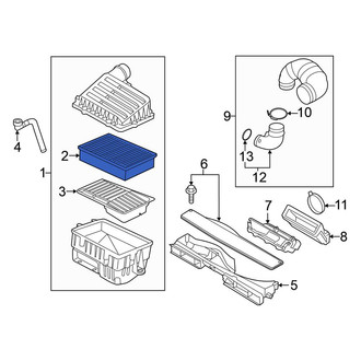 Volkswagen OE - Engine Air Filter